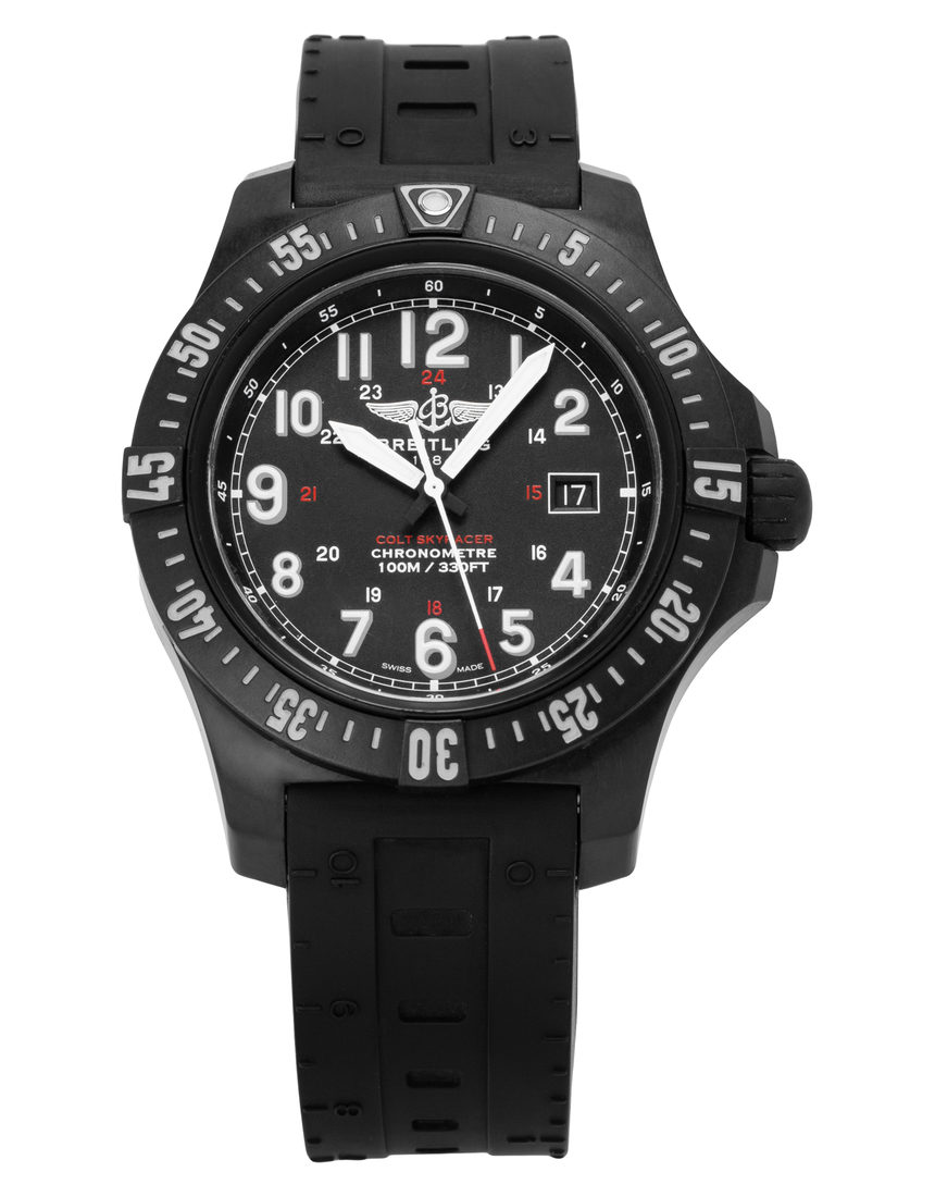 Breitling Colt Skyracer X74320E4.BF87.293S.X20S.1 - 45 mm Rubber back