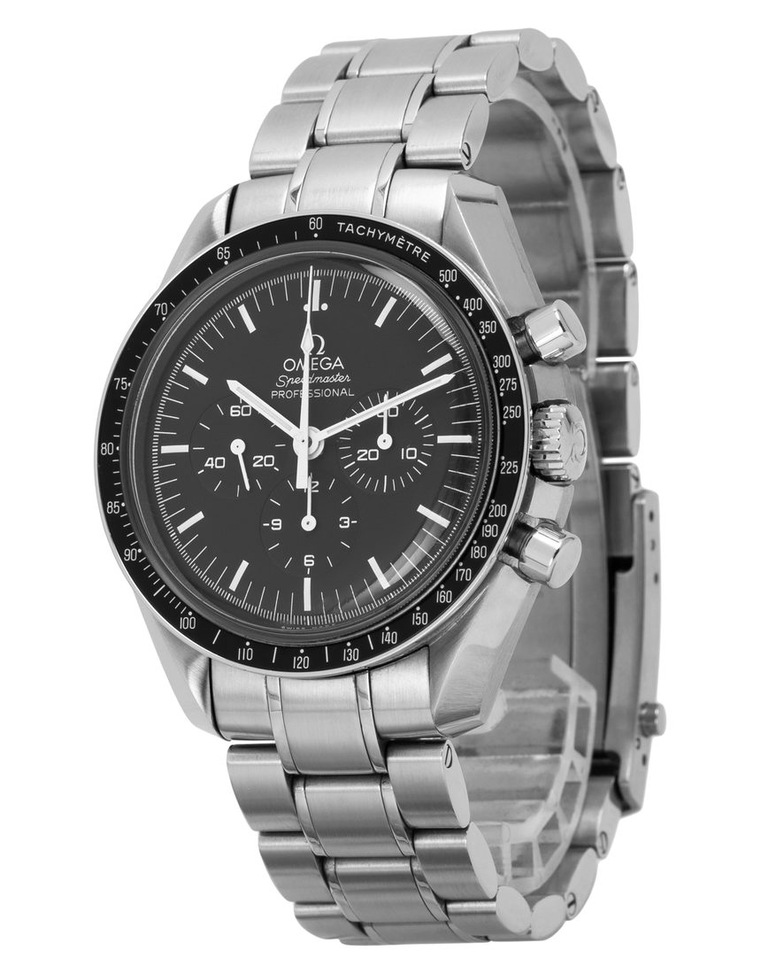 Omega Speedmaster Moonwatch Chronograph 311.30.42.30.01.005 - 42 mm Steel side