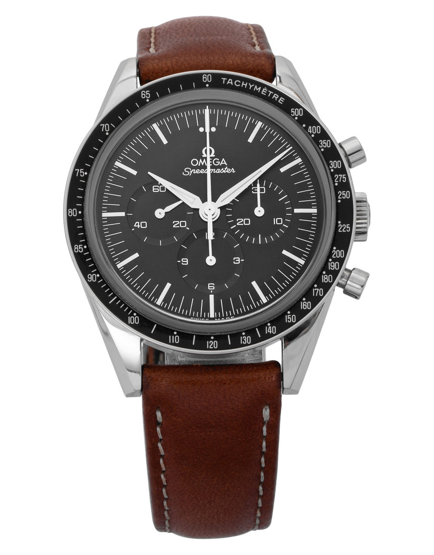 Omega Speedmaster Moonwatch Chronograph 311.32.40.30.01.001 - 39.7 mm Leather back