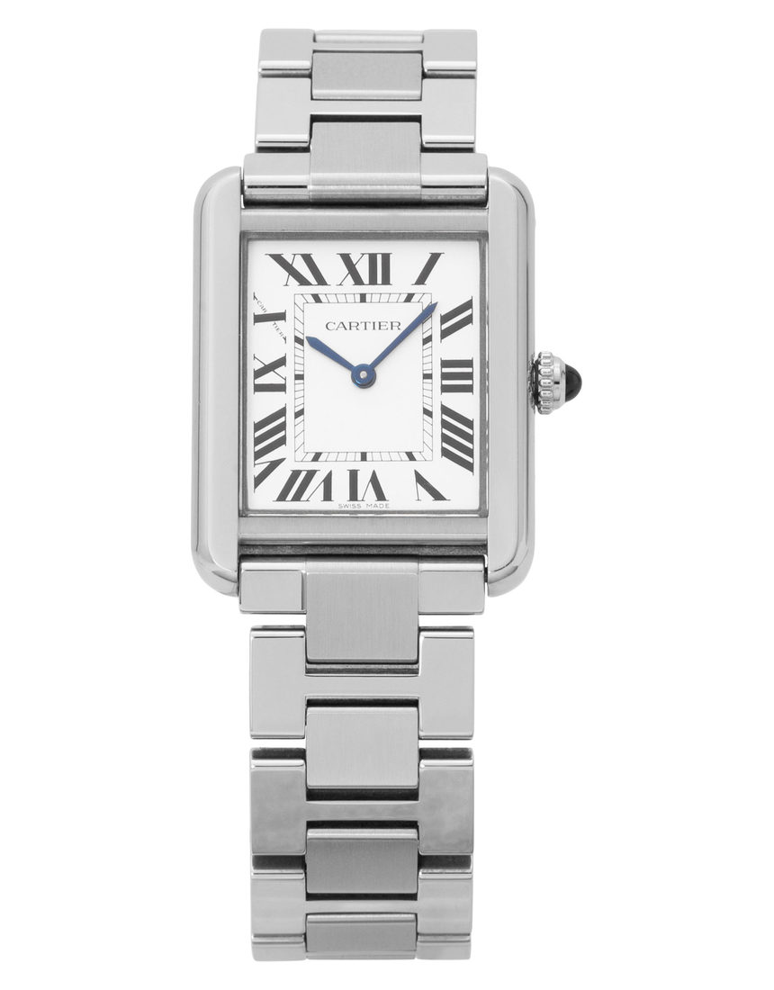 Cartier Tank Solo W5200013 3170 - 24.4 mm Steel back