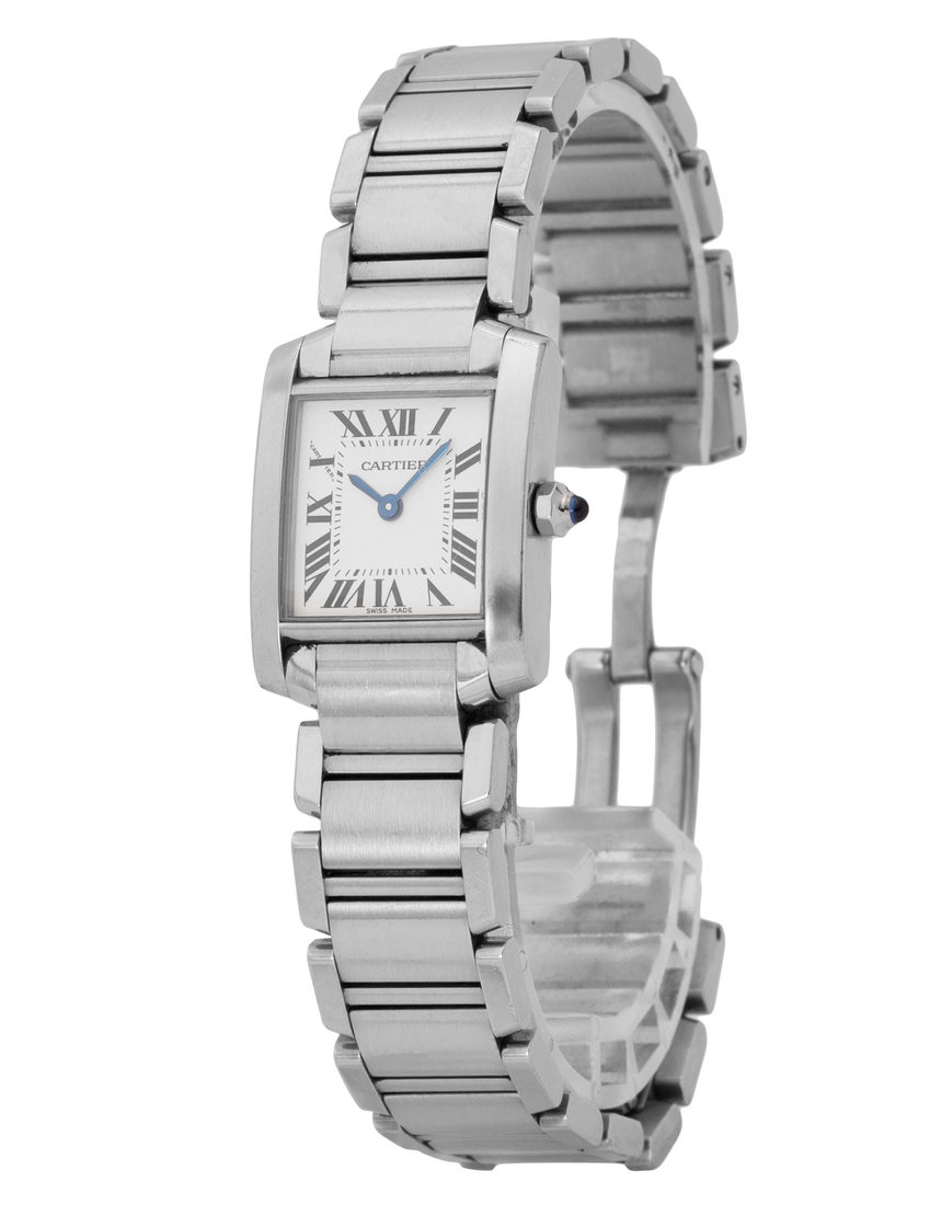 Cartier Tank Francaise W51008Q3 - 20 mm Steel side