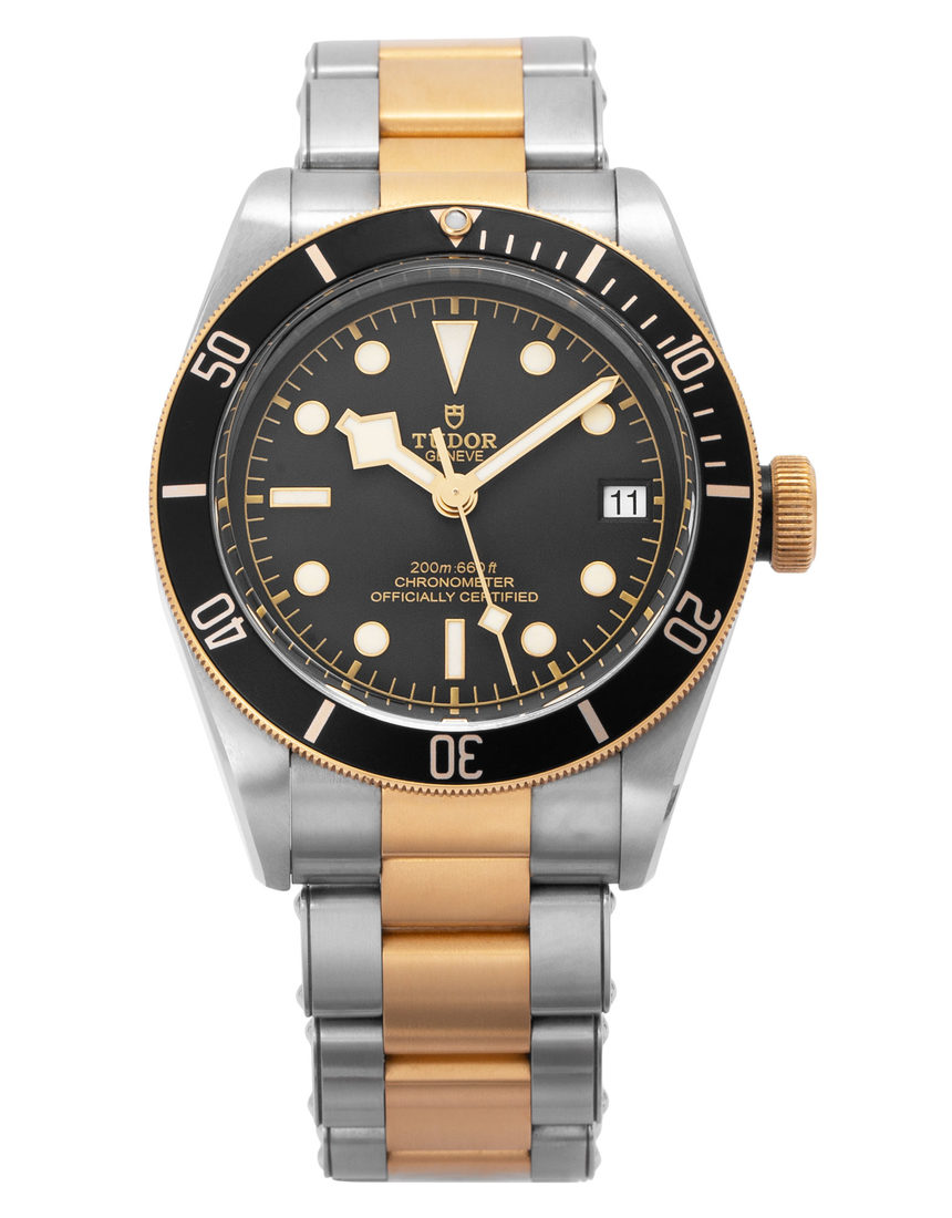 Tudor Heritage Black Bay 79733N - 41 mm Steel back