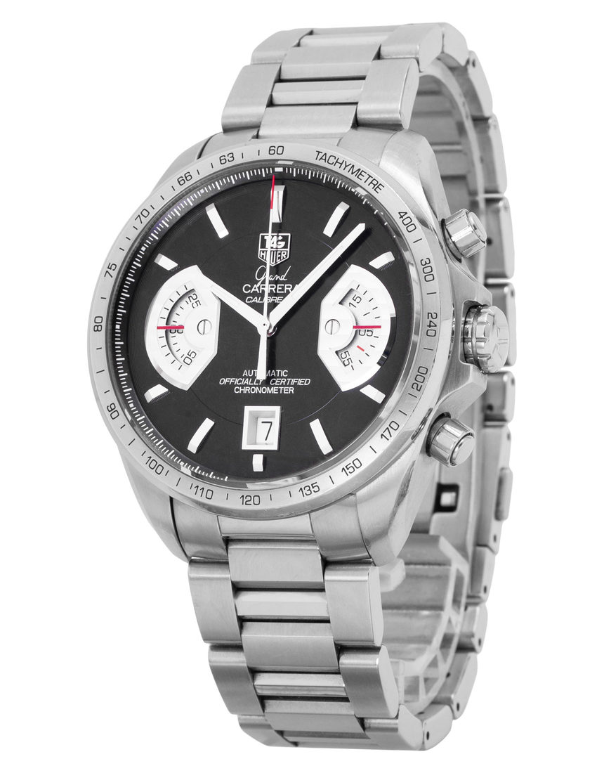 TAG Heuer Grand Carrera CAV511A.BA0902 - 43 mm Steel side