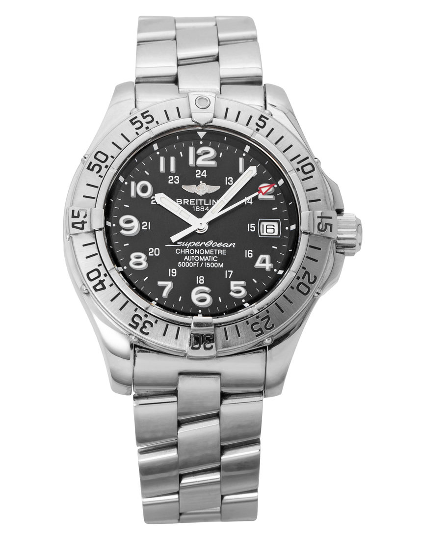 Breitling SuperOcean A17360 - 42 mm Steel back