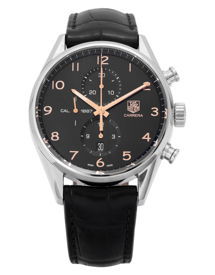 TAG Heuer Carrera Chronograph CAR2014.FC6235 - 43 mm Leather back