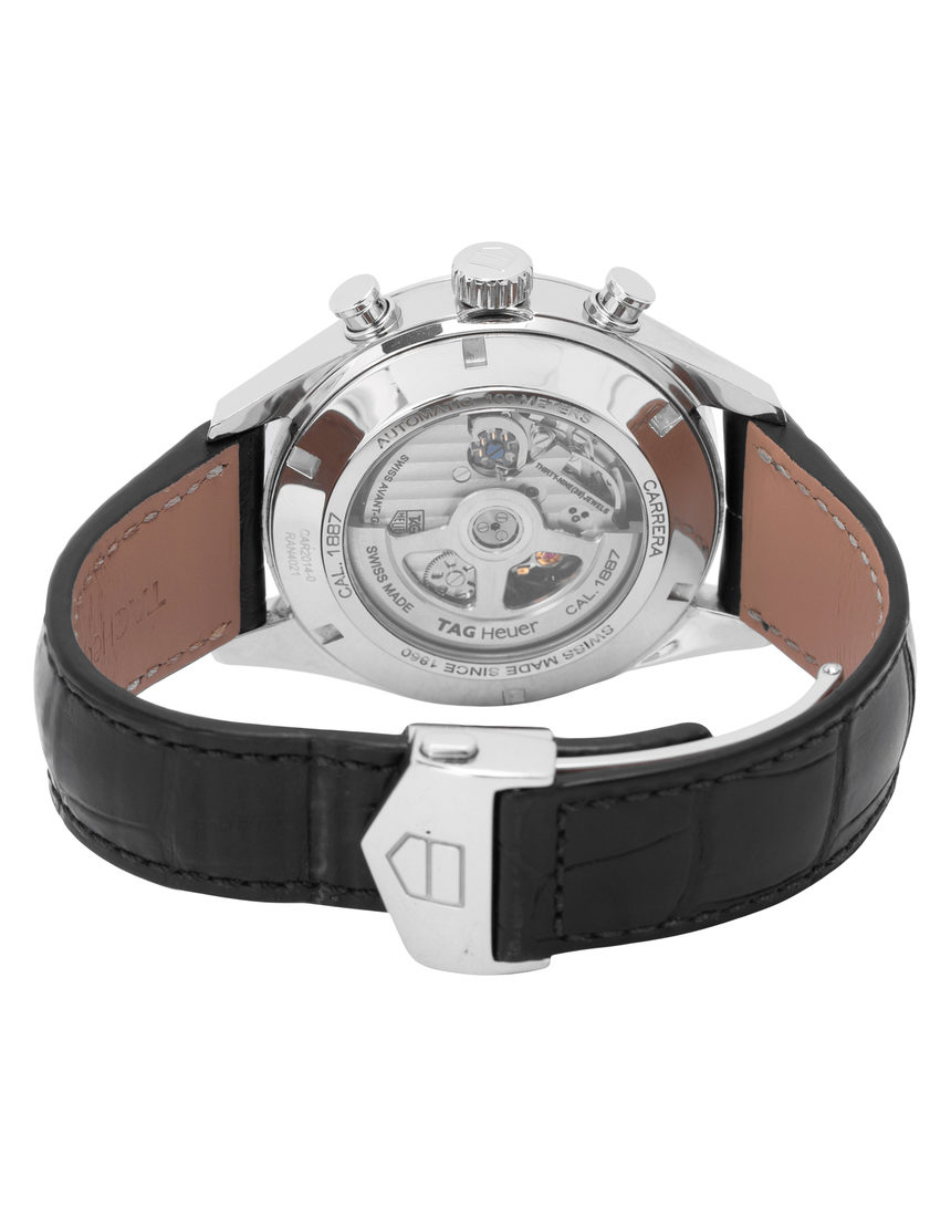 TAG Heuer Carrera Chronograph CAR2014.FC6235 - 43 mm Leather