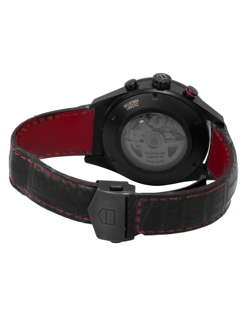 TAG Heuer Carrera CV2A81.FC6237 - 43 mm Leather