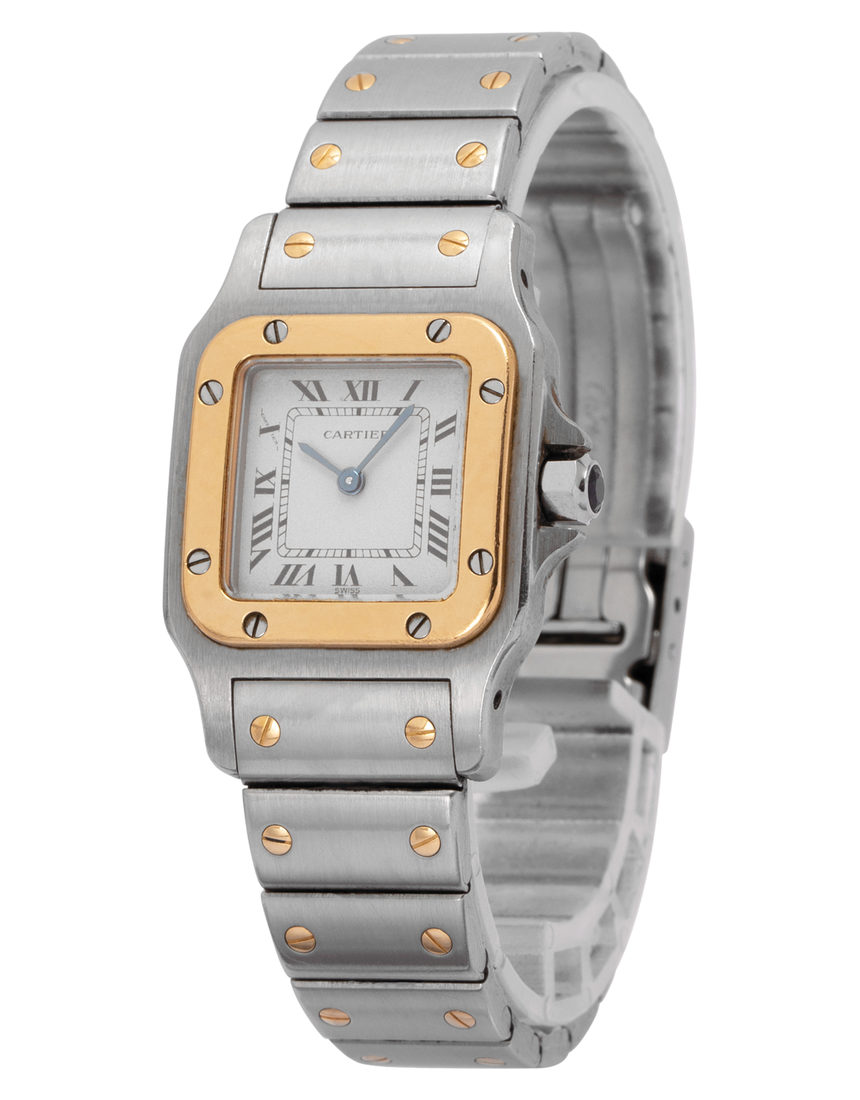 Cartier Santos W20012C4 166930 - 24 mm Steel side
