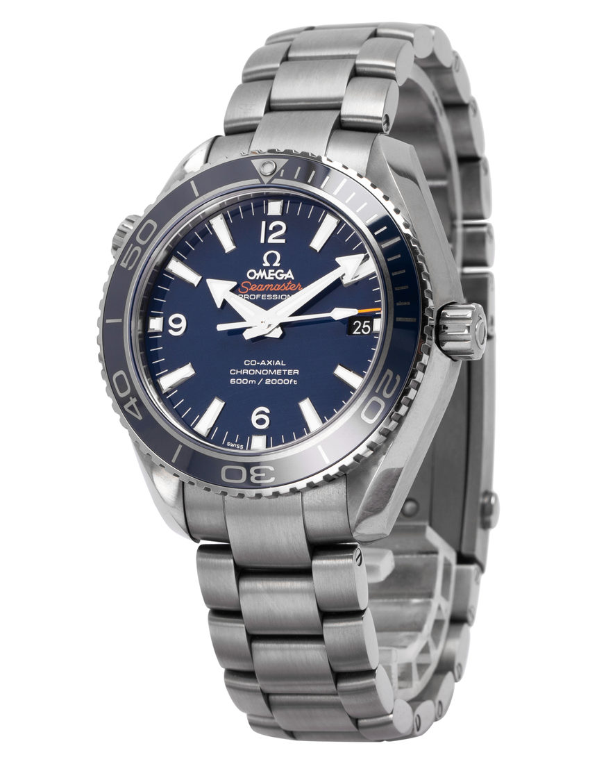 Omega Seamaster Planet Ocean 600 M 232.90.42.21.03.001 - 42 mm Titanium side
