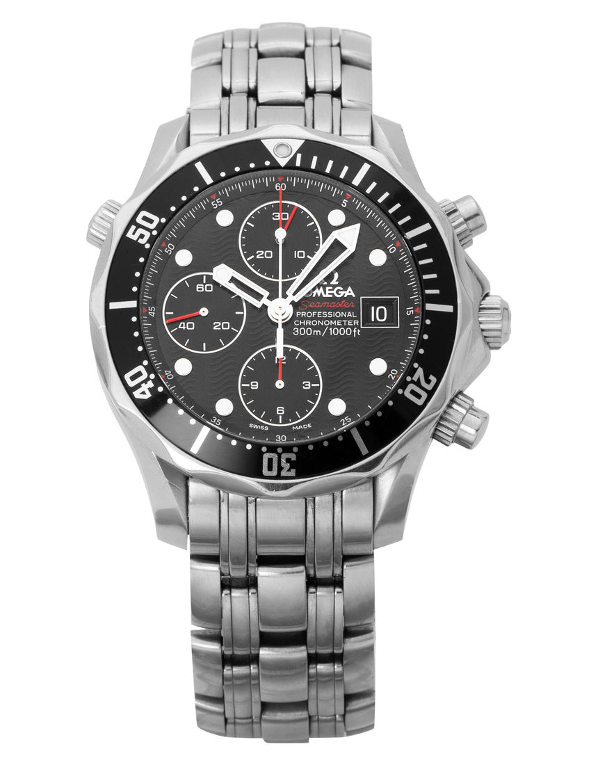 Omega Seamaster Diver 300 M Chronograph 213.30.42.40.01.001 - 41.5 mm Steel back