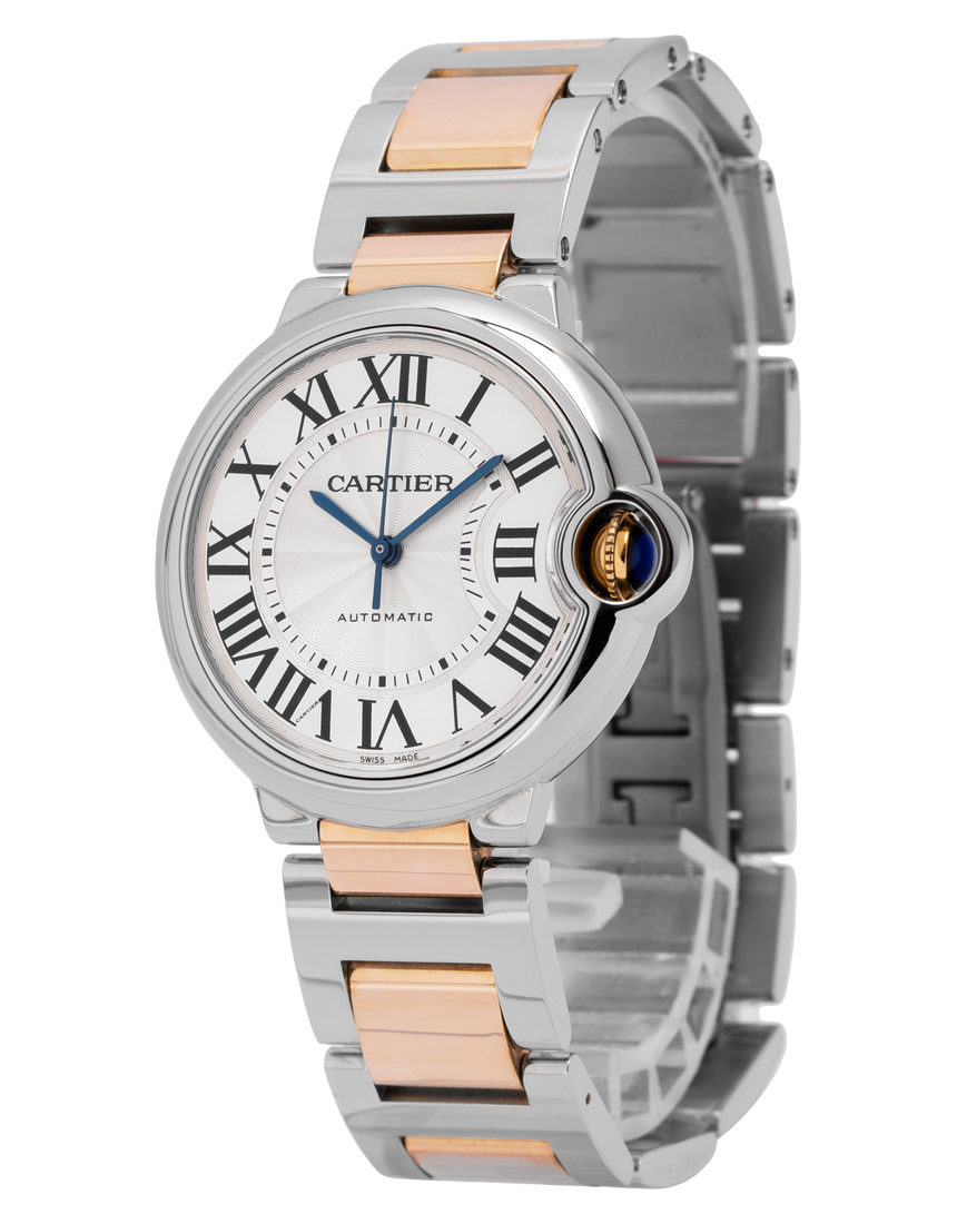 Cartier Ballon Bleu W6920047 3284 - 36 mm Steel side