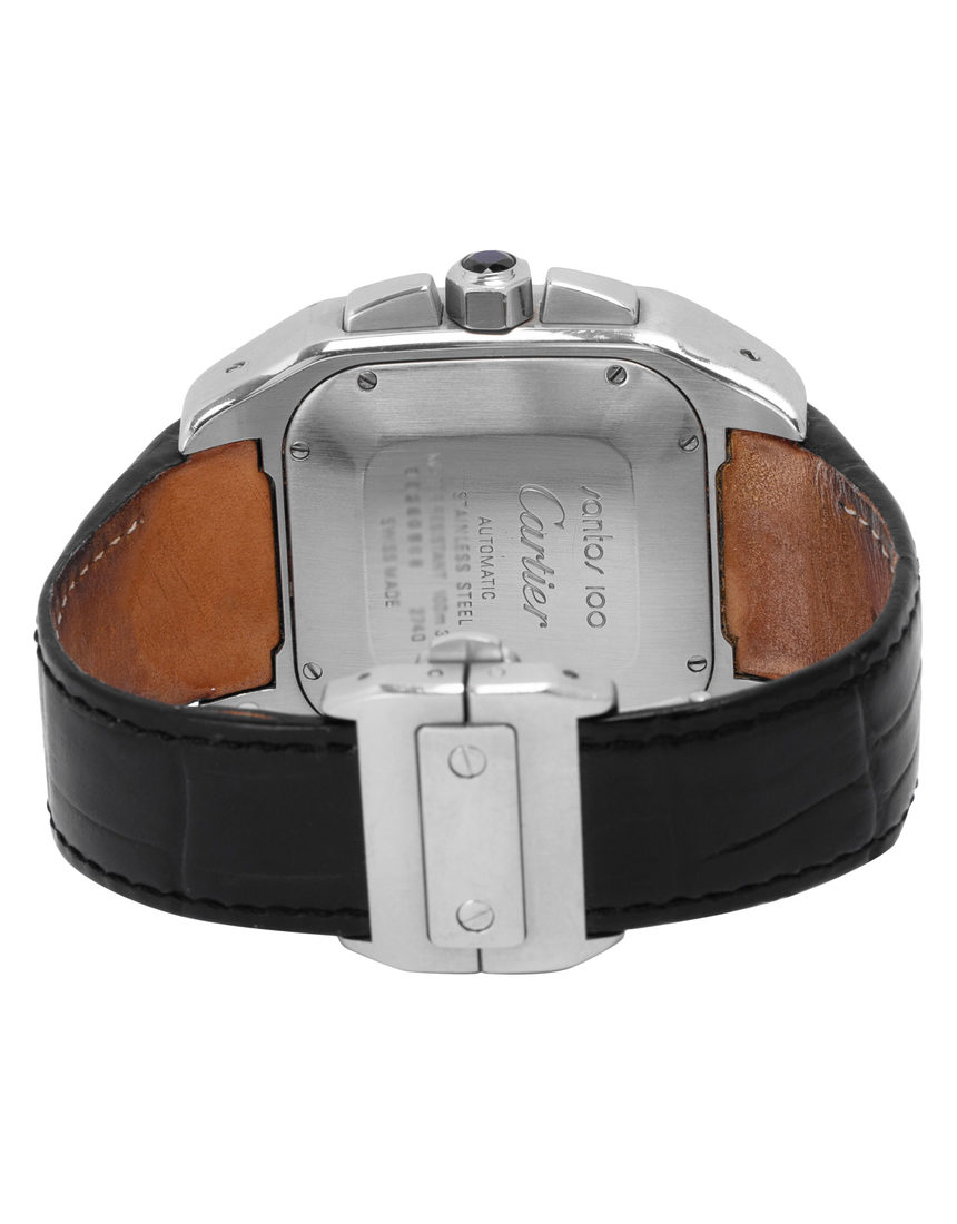 Cartier Santos 100 W20090X8 2740 - 42 mm Leather