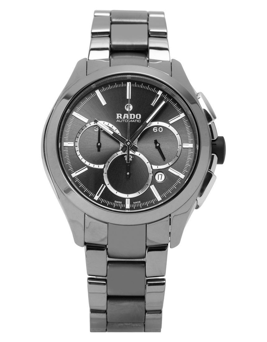 Rado HyperChrome Match Point Chronograph R32276112 - 45 mm Steel back