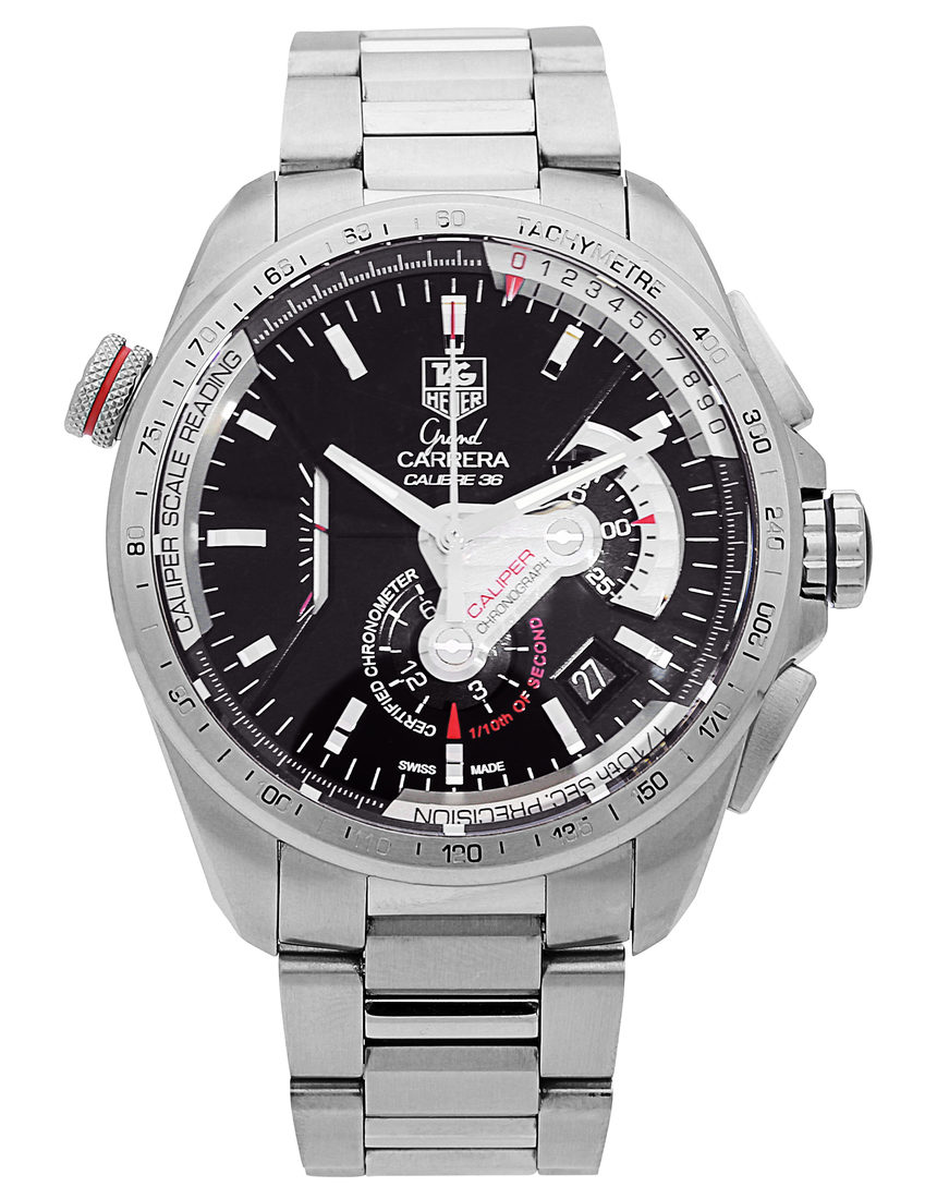 TAG Heuer Grand Carrera CAV5115.BA0902 - 43 mm Steel back