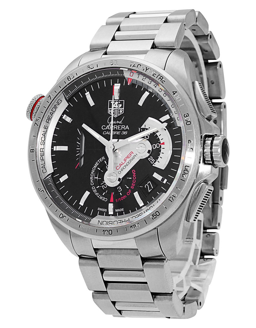 TAG Heuer Grand Carrera CAV5115.BA0902 - 43 mm Steel side