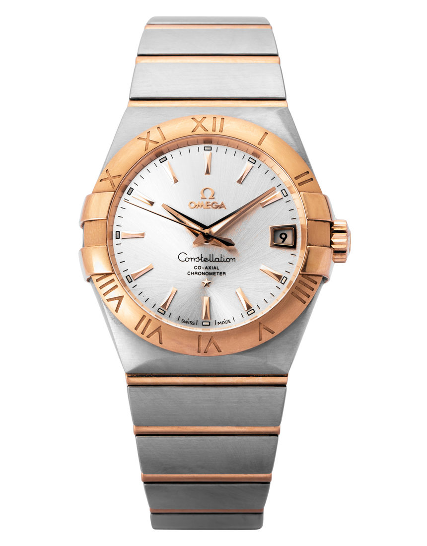 Omega Constellation 123.20.38.21.02.001 - 38 mm Steel back
