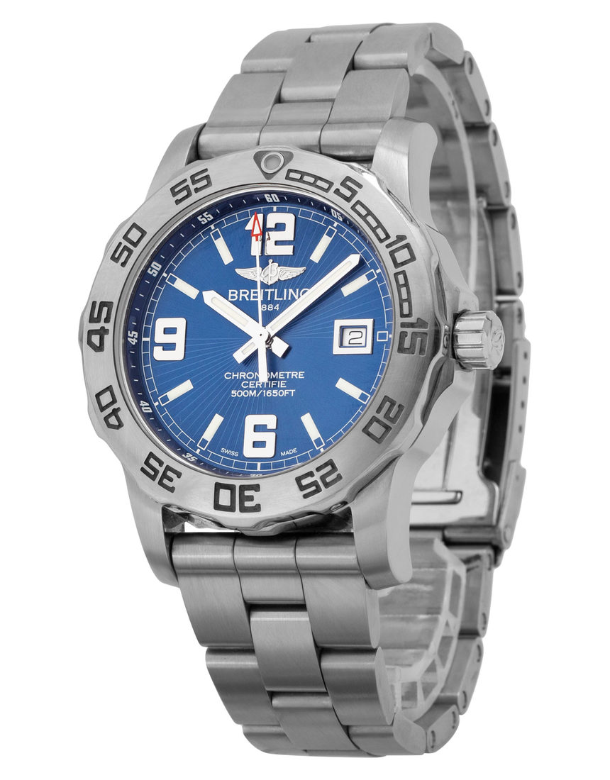 Breitling Colt 44 A74387 - 44 mm Steel side