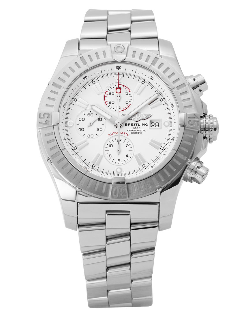 Breitling Super Avenger A13370 - 48.4 mm Steel back