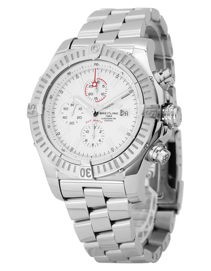 Breitling Super Avenger A13370 - 48.4 mm Steel side