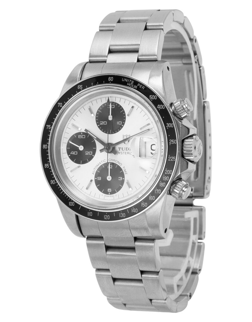 Tudor Oysterdate Chronograph 79160 - 40 mm Steel side