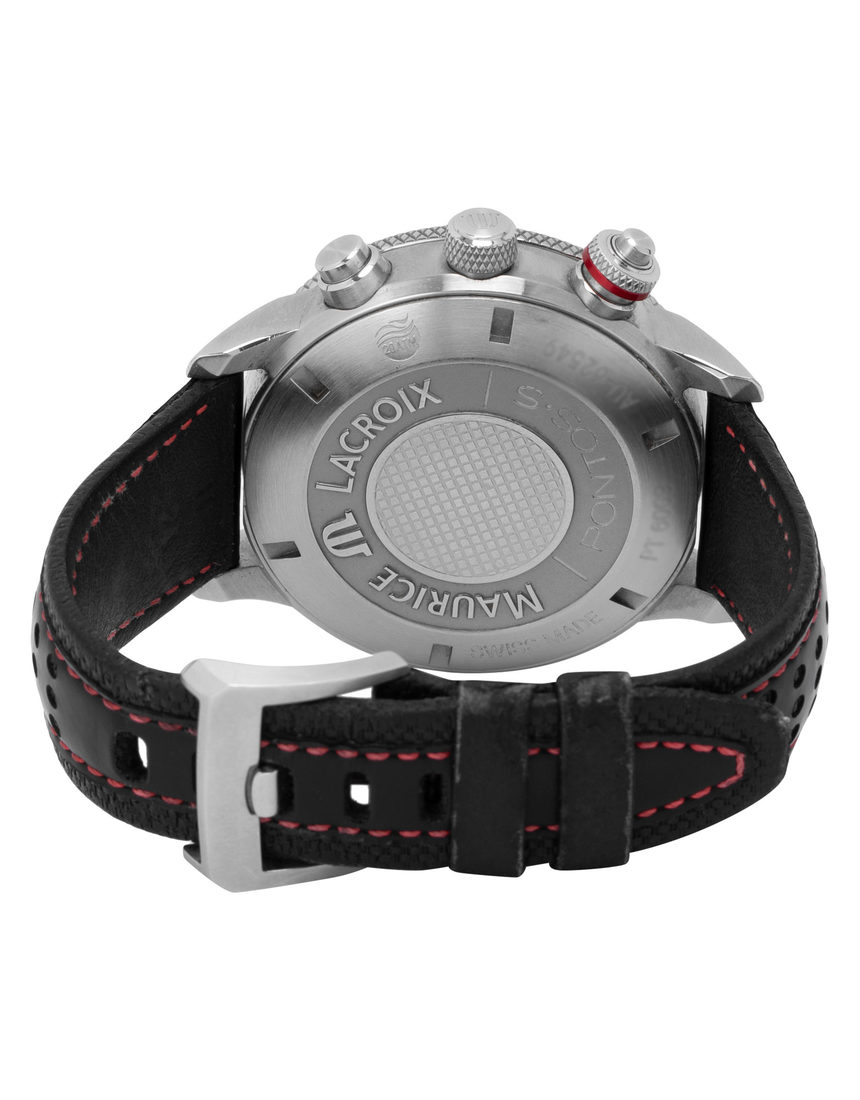 Maurice Lacroix Pontos S Chronograph PT6009-SS001-330-1 - 47 mm Leather