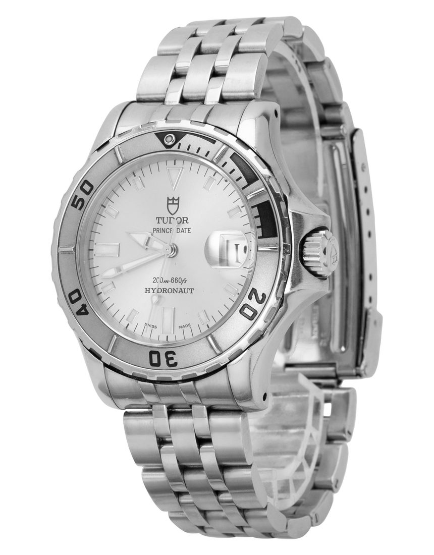Tudor Hydronaut 89190P - 41 mm Steel side
