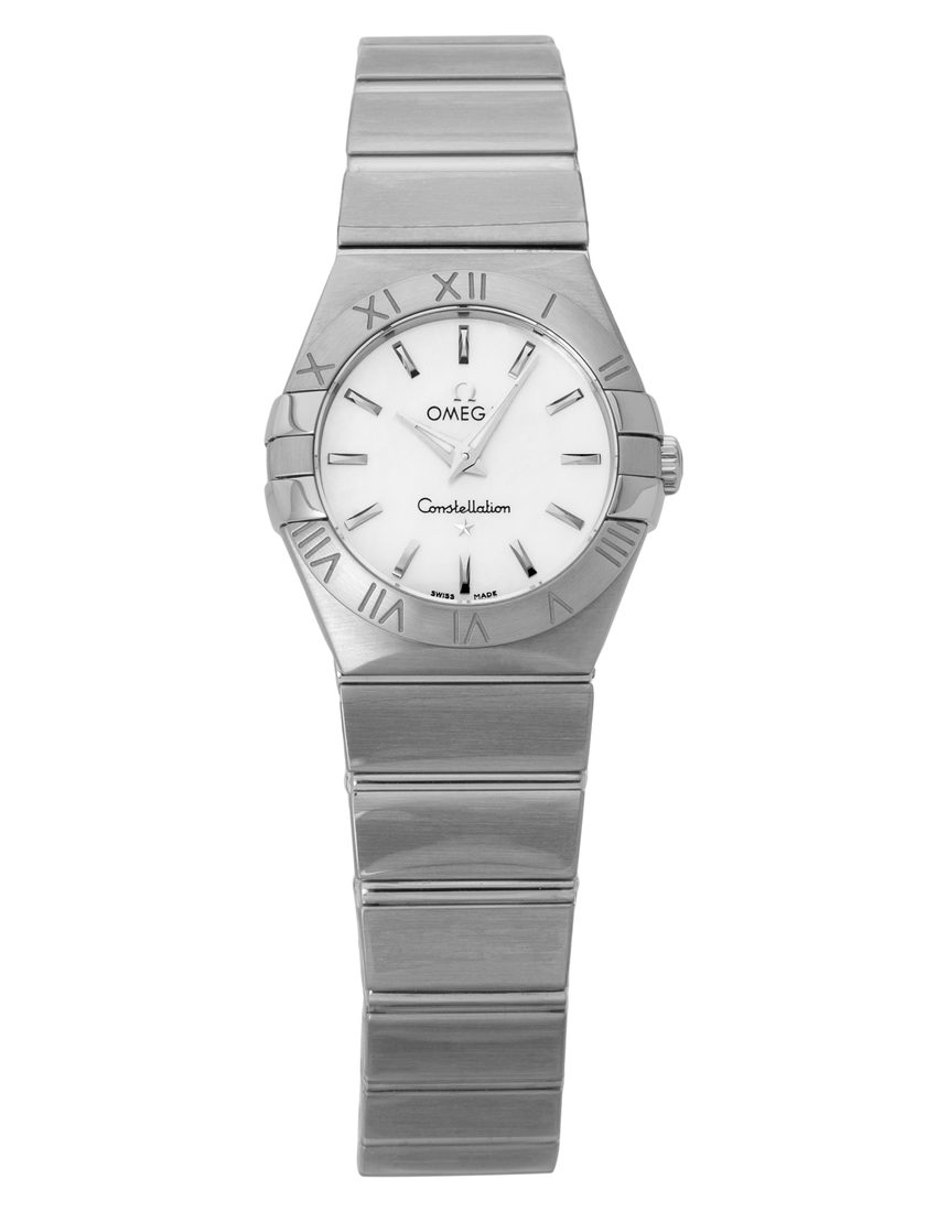 Omega Constellation Quartz 123.10.27.60.05.002 - 27 mm Steel back