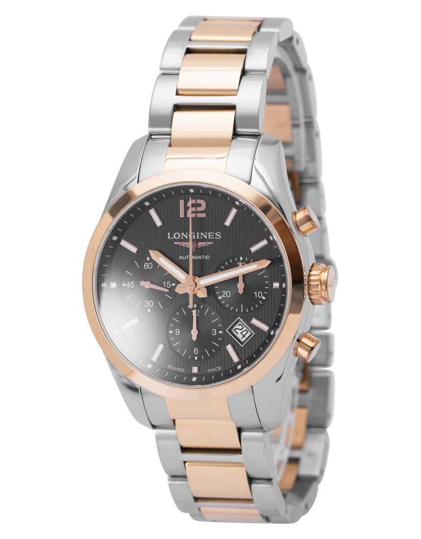 Longines Conquest Classic L2.786.5.56.7 - 41 mm Steel side