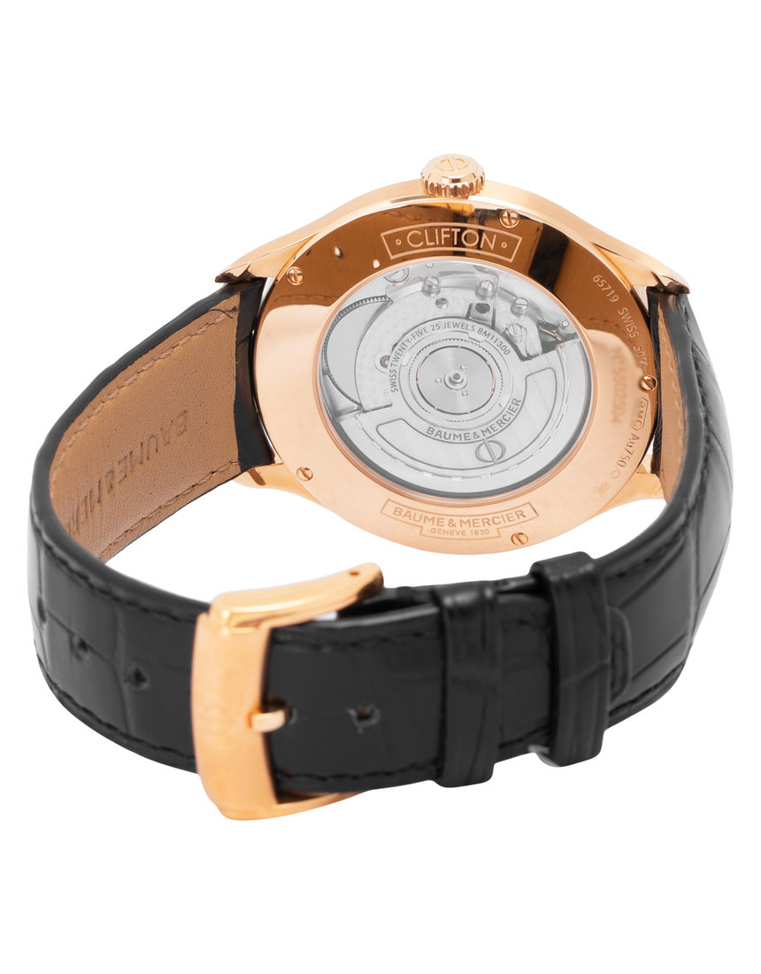 Baume et Mercier Clifton M0A10058 - 39 mm Leather