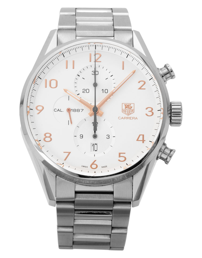 TAG Heuer Carrera Chronograph CAR2012.BA0796 - 43 mm Steel back