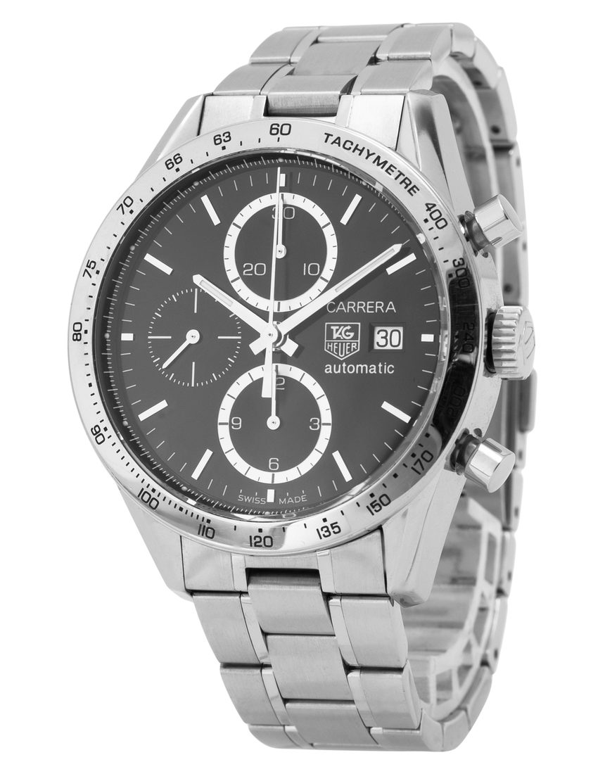 TAG Heuer Carrera CV2016.BA0794 - 41 mm Steel side