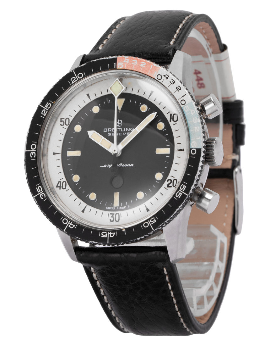 Breitling SuperOcean 2005 - 42 mm Leather side