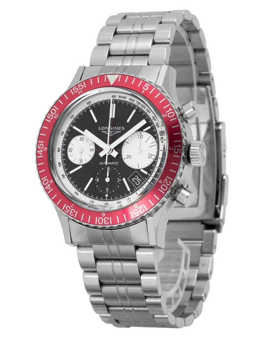 Longines Heritage Diver 1967 L2.808.4.52.6 - 42 mm Steel side