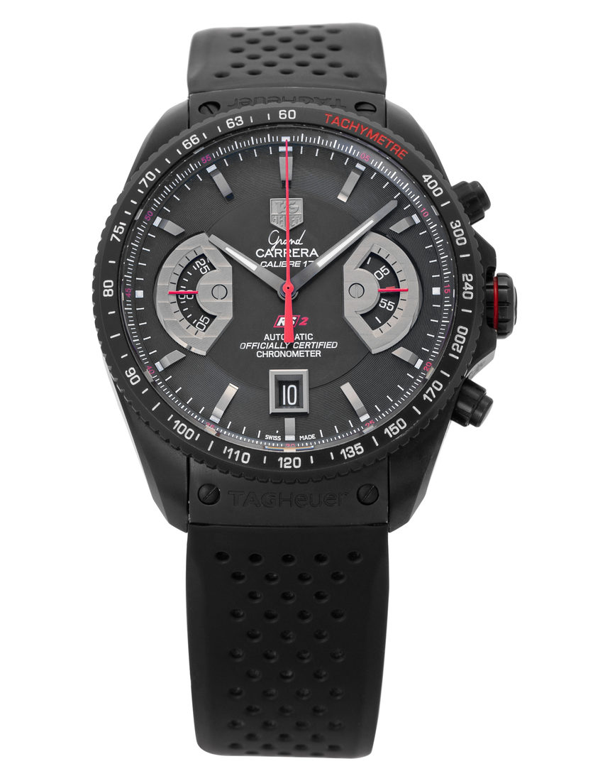 TAG Heuer Grand Carrera CAV518B.FT6016 - 43 mm Rubber back