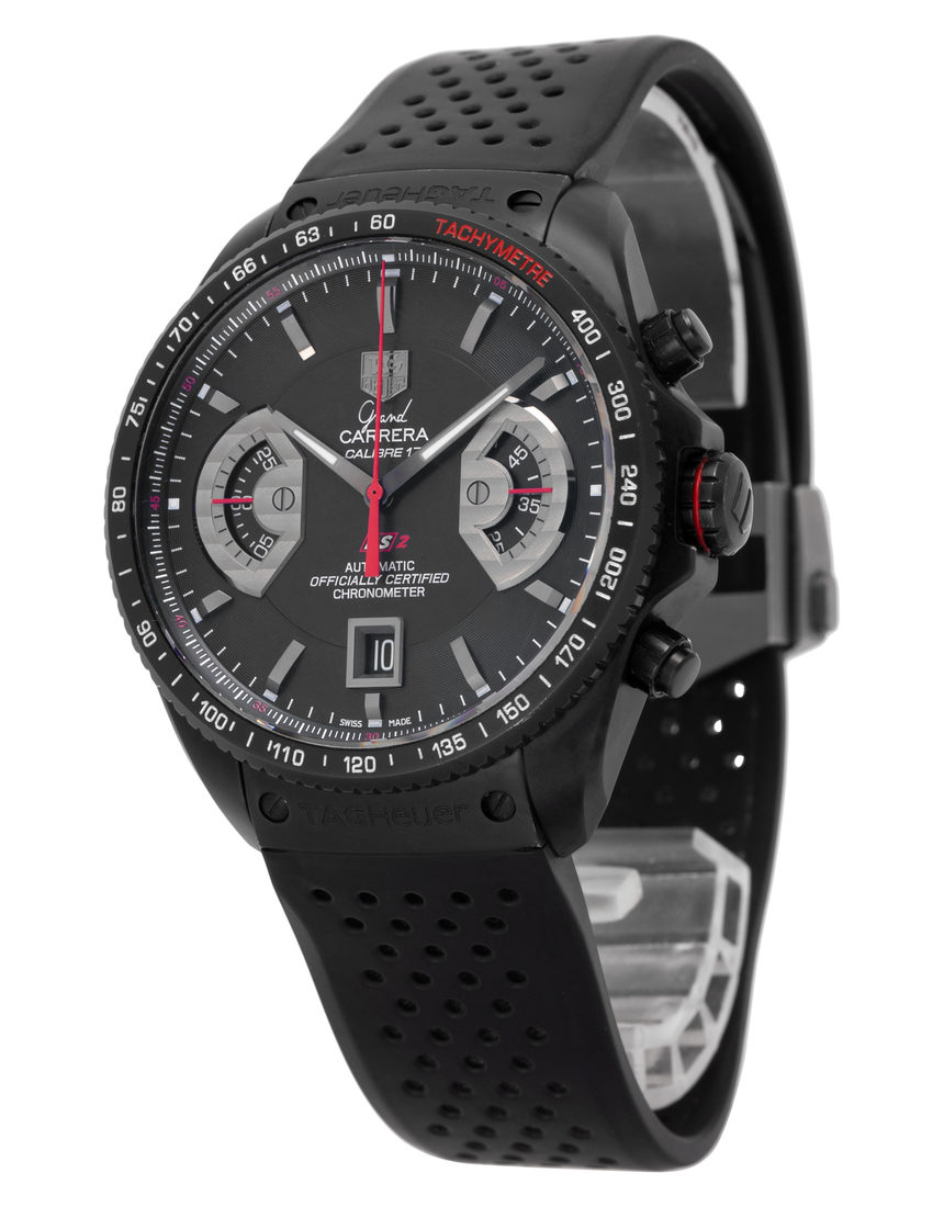 TAG Heuer Grand Carrera CAV518B.FT6016 - 43 mm Rubber side
