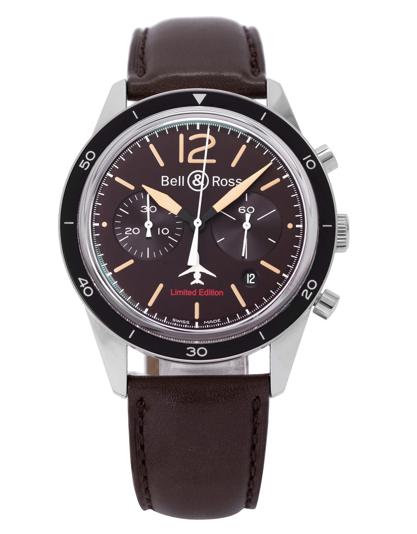 Bell and Ross BR 126 Falcon BR-126-94 - 41 mm Leather back