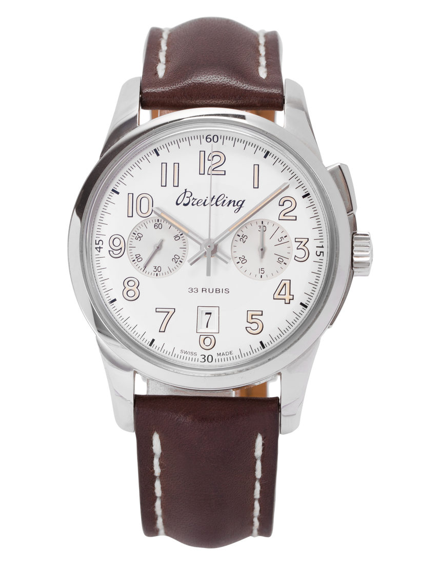 Breitling Transocean Chronograph AB141112.G799 - 43 mm Leather back