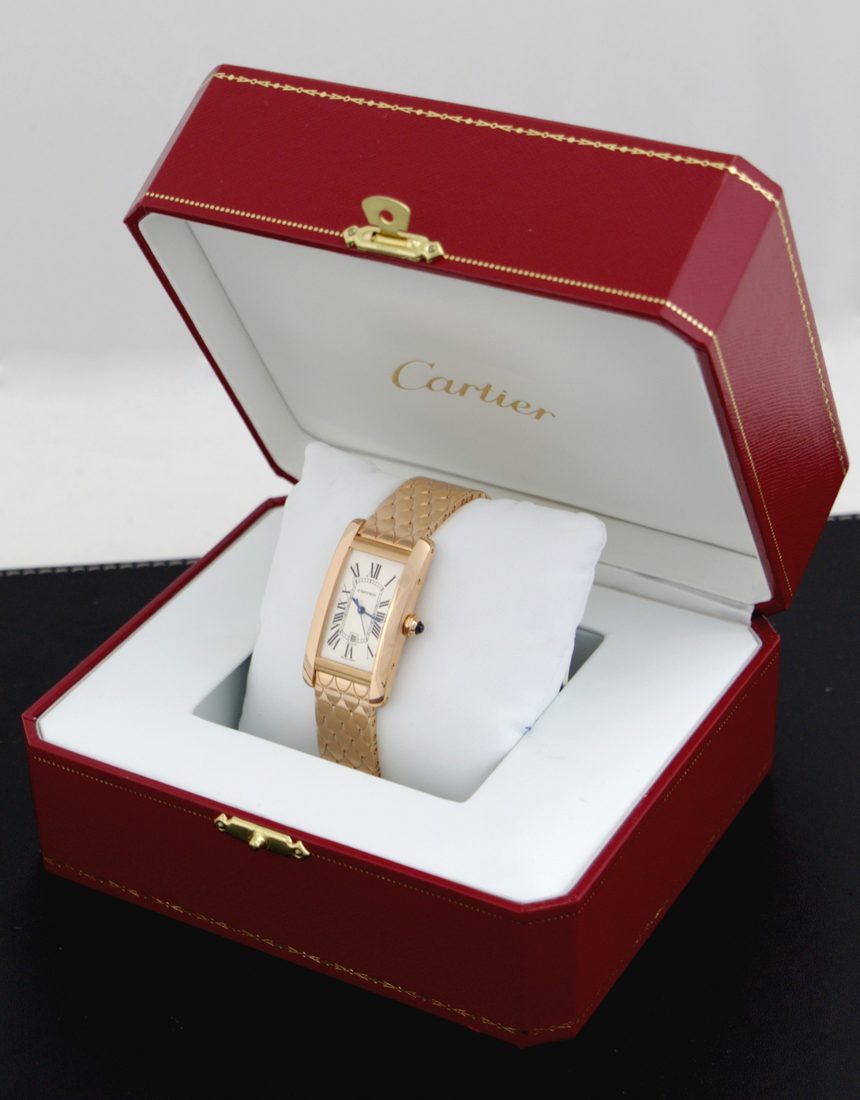 Cartier Tank Americaine W2620032 - 22.6 mm Rose Gold