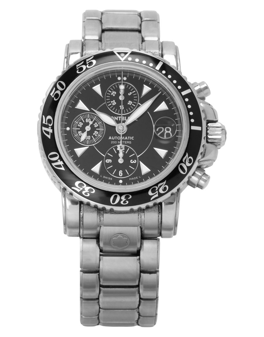 Montblanc Sport Steel 7034 - 41 mm Steel back