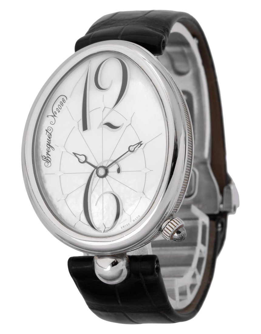 Breguet Reine de Naples 8967ST/58/986 - 43.7 mm Leather side