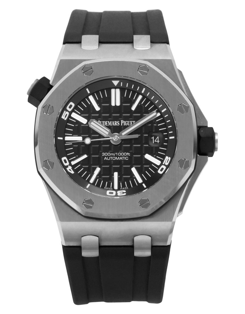 Audemars Piguet Royal Oak Offshore Diver 15710ST.OO.A002CA - 42 mm Rubber back