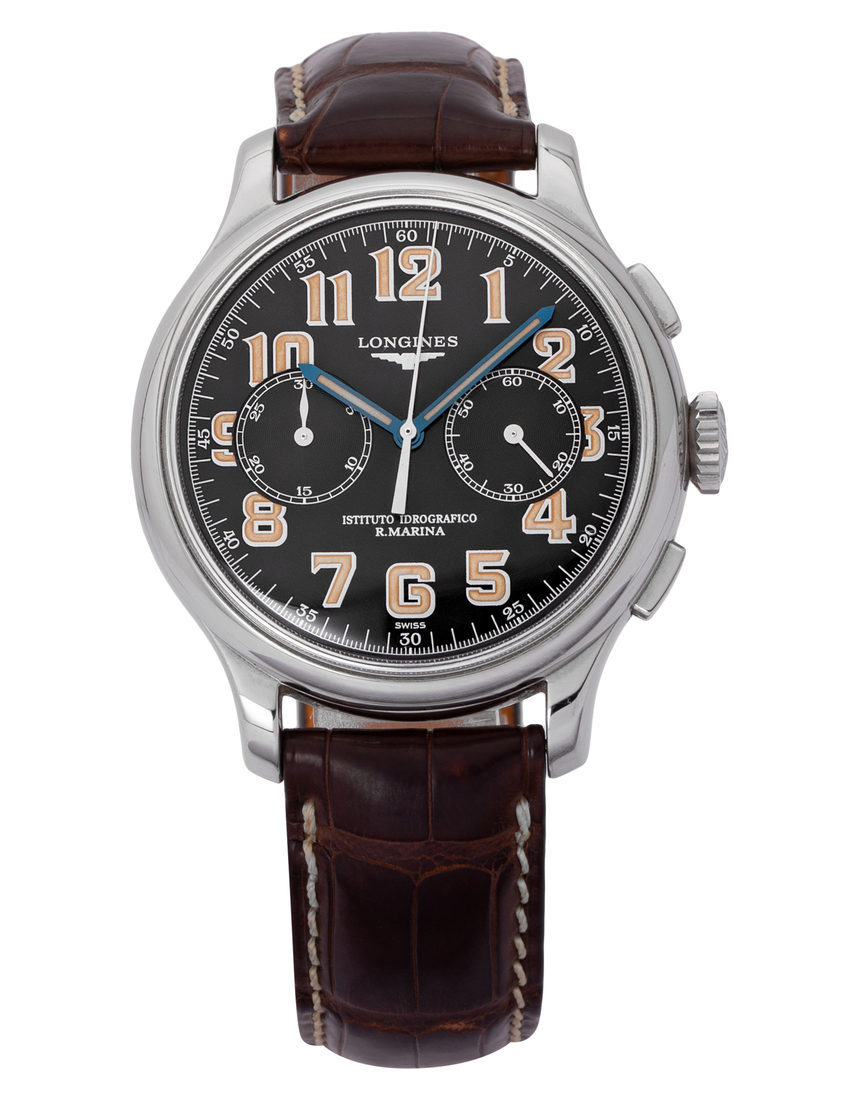 Longines Istituto Idrografico R. Marina L2.677.4.53.2 - 38 mm Leather back