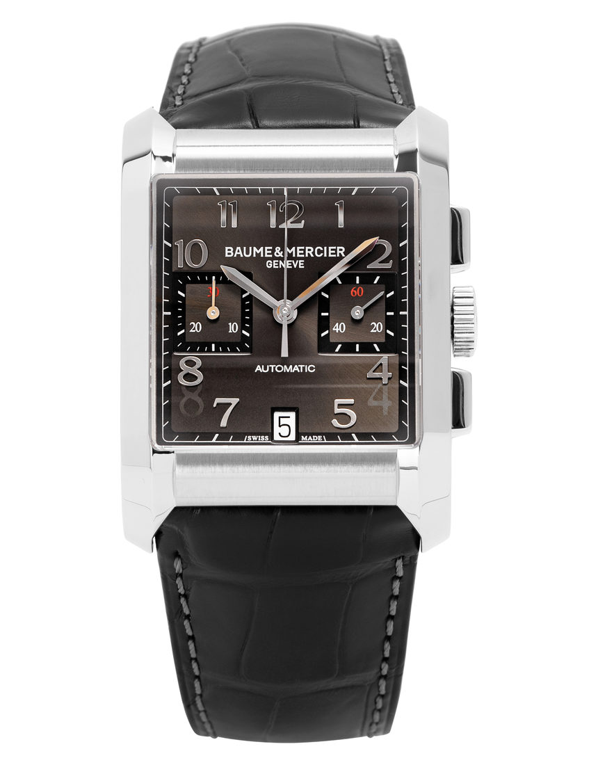 Baume et Mercier Hampton for men M0A10030 - 47 mm Leather back