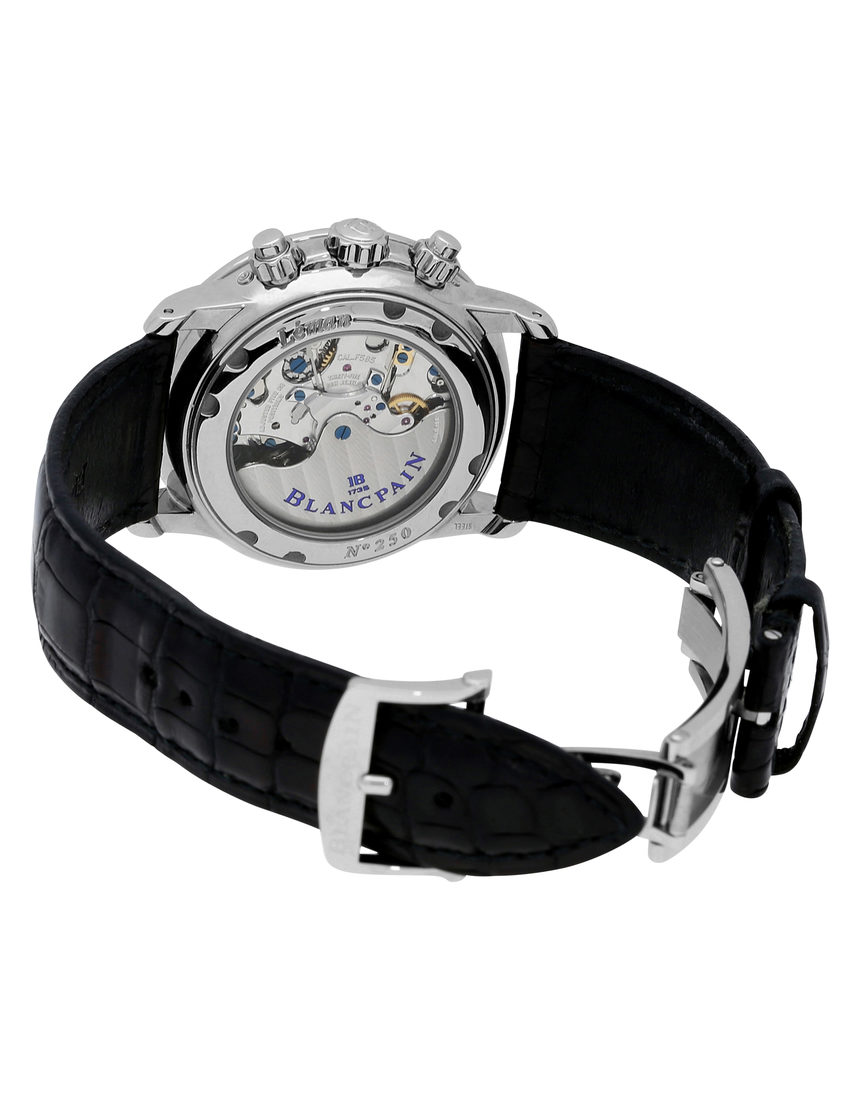 Blancpain Leman Flyback Chronograph Perpetual Calendar 2685F-1127-53B - 39 mm Leather