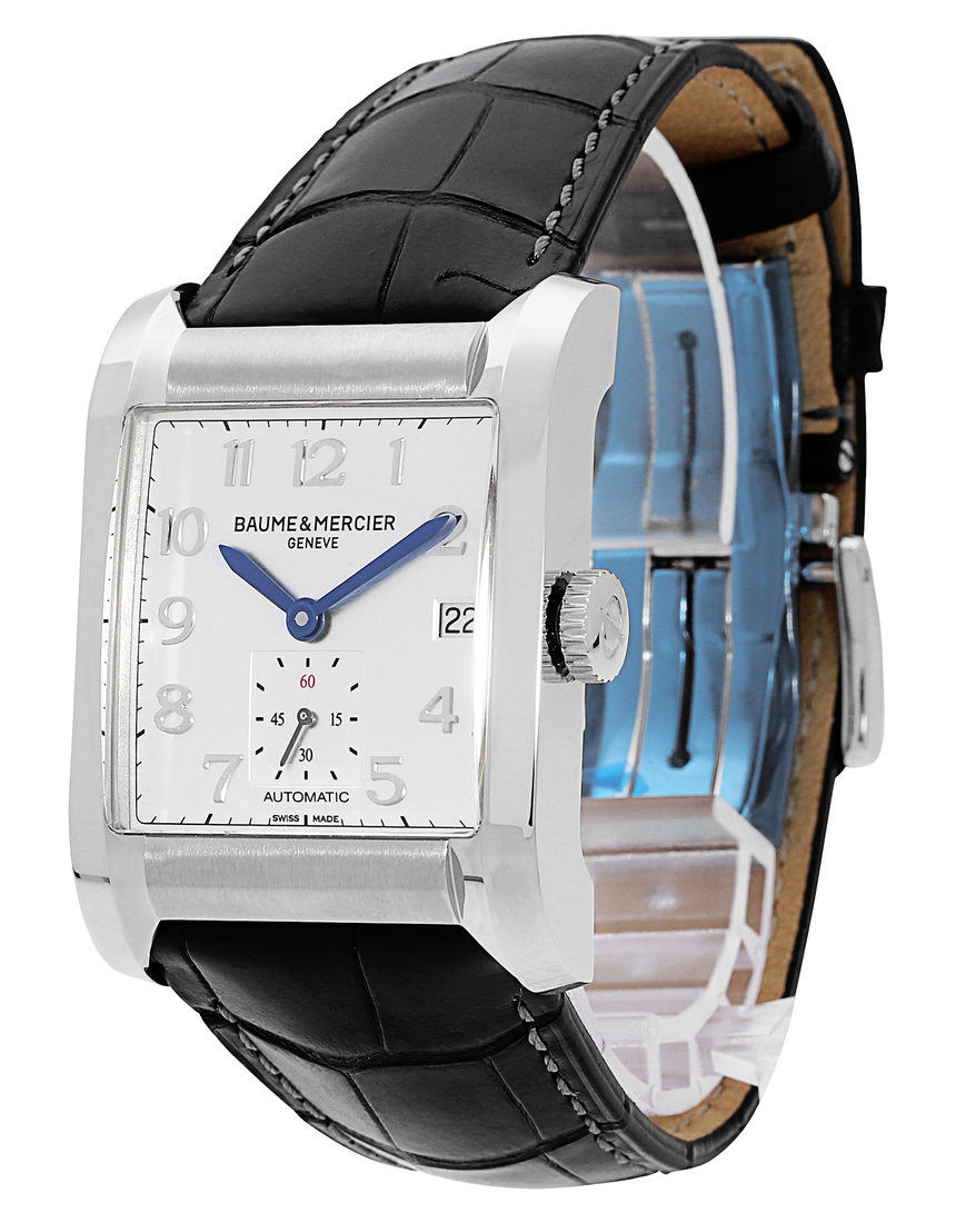 Baume et Mercier Hampton for men M0A10026 - 32 mm Leather side