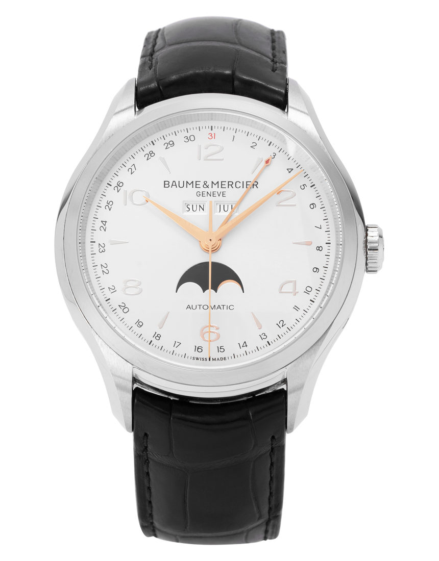 Baume et Mercier Clifton M0A10055 - 43 mm Leather back
