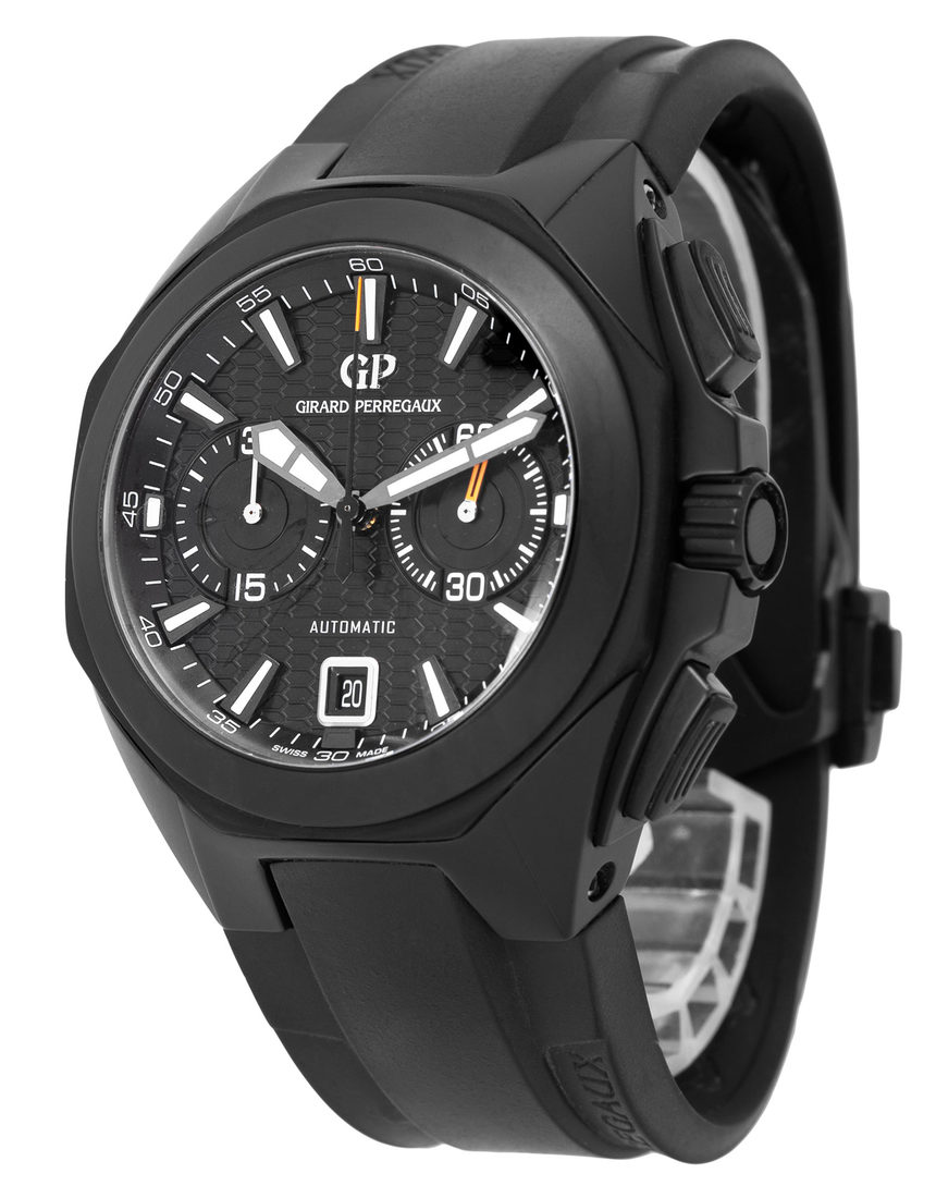 Girard Perregaux Chrono Hawk 49970-32-631-FK6A - 44 mm Rubber side