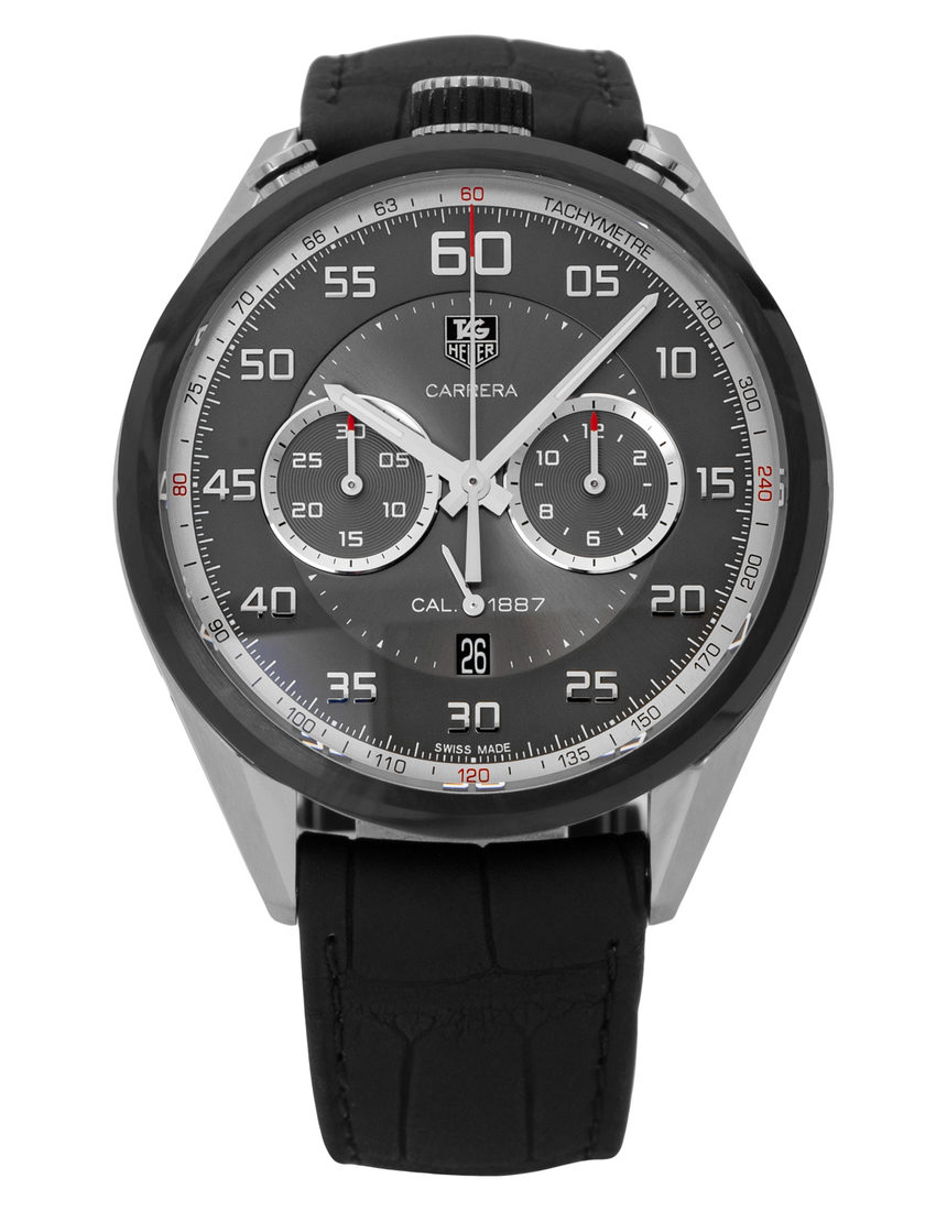 TAG Heuer Carrera CAR2C12.FC6327 - 45 mm Leather back