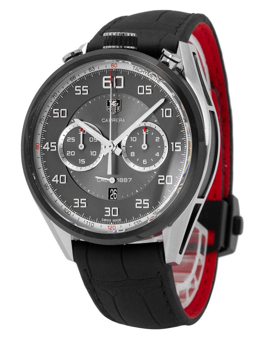 TAG Heuer Carrera CAR2C12.FC6327 - 45 mm Leather side