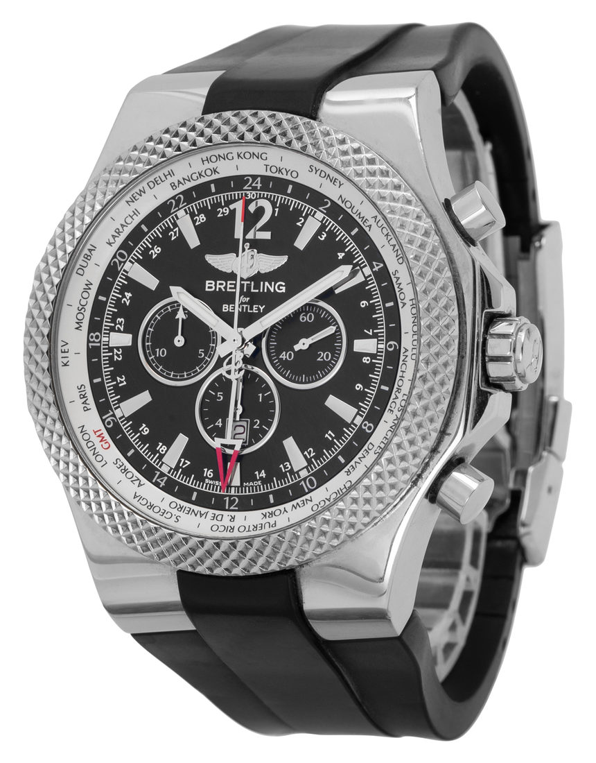 Breitling Bentley GMT A47362 - 49 mm Rubber side